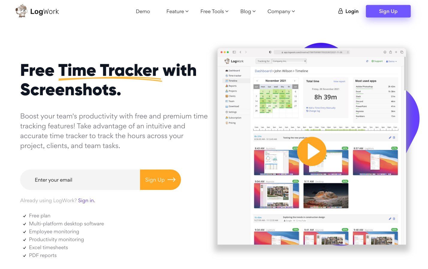 Why Should You Use LogWork for Employee Time Tracking?