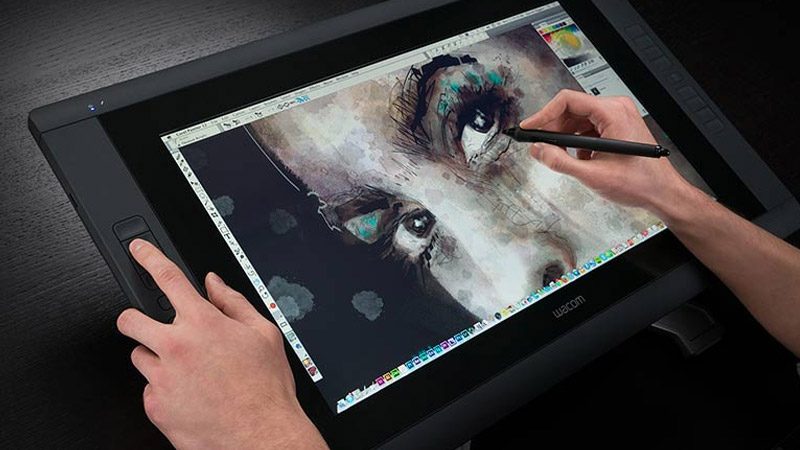 How to use the tablet as a graphics tablet