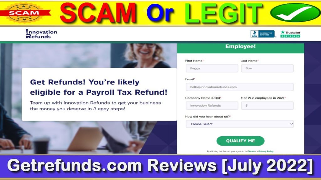 Getrefunds.Com Scam About Getrefunds.com