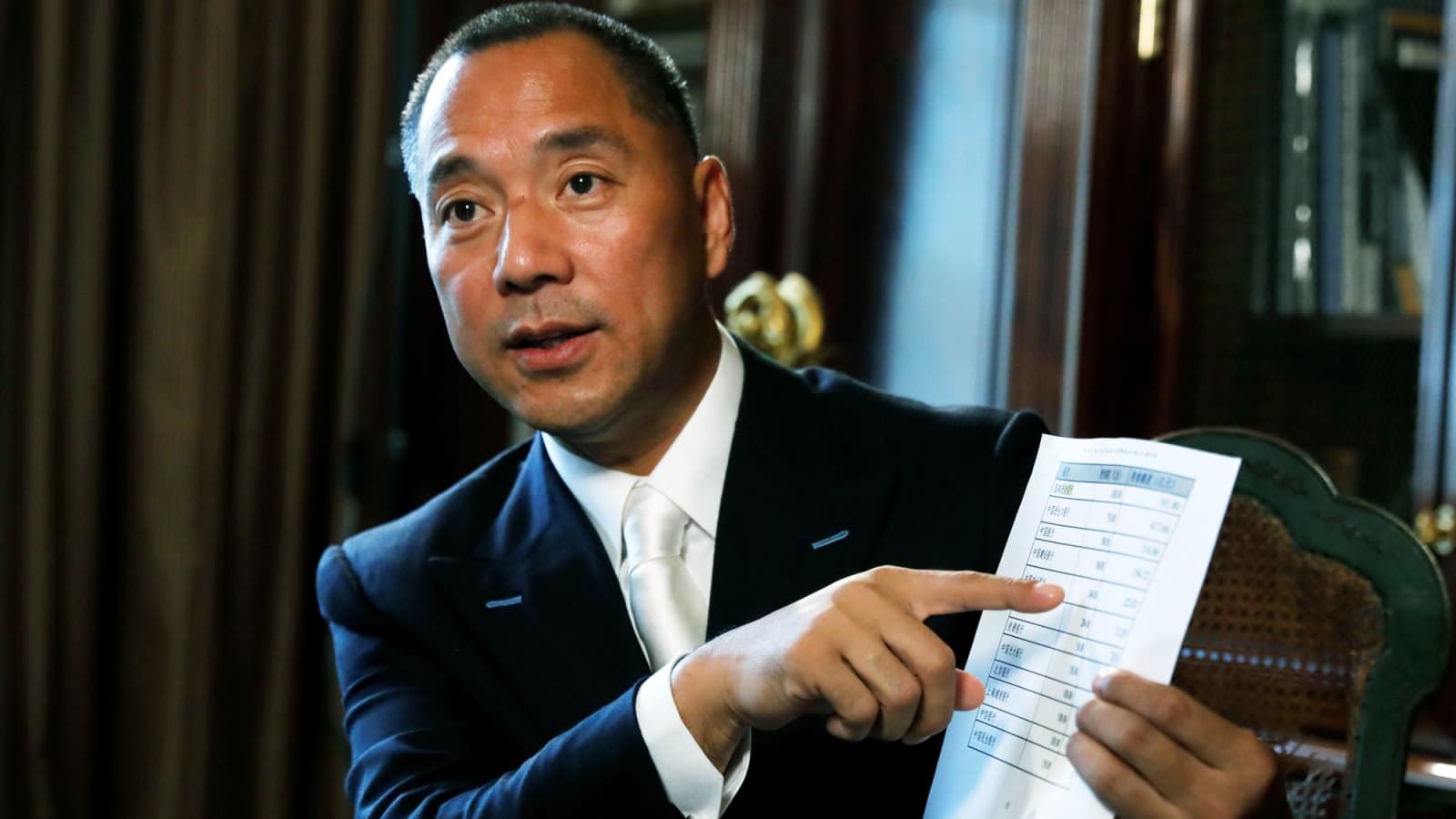 Guo Wengui’s cheating