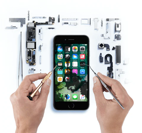 liquid-damaged iPhone