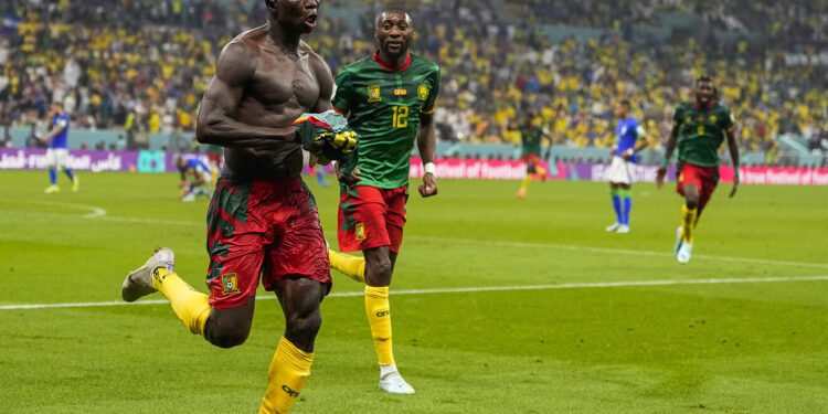 Aboubakar's Late Strike Helps Cameroon Beat Brazil 1-0