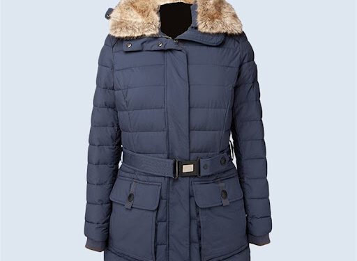 Padded winter coat and Padded coat with fur hood